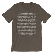 Sixth Amendment t-shirt