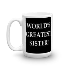 World's Greatest Sister Mug