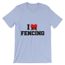 I Love Fencing t-shirt