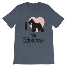 I Love My Schnauzer t-shirt