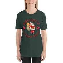 Merry Christmas Santa Claus Short-Sleeve Unisex T-Shirt