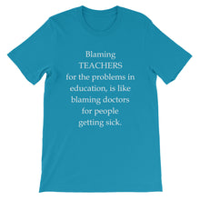 Blaming Teacher t-shirt