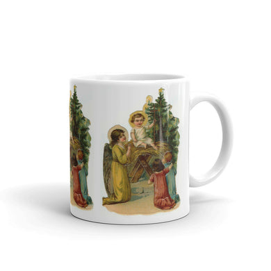 Vintage Christmas Angel Mug