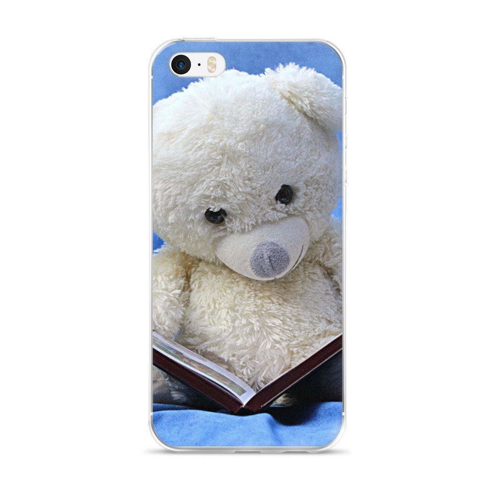 Reading Teddy Bear iPhone 5/5s/Se, 6/6s, 6/6s Plus Case