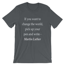 If you want to change the world t-shirt