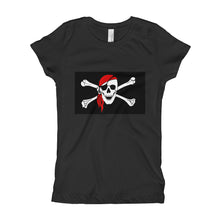 Girl's T-Shirt - Pirate Flag