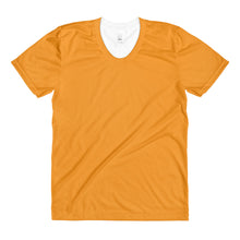Orange women’s crew neck t-shirt
