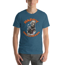 Happy Halloween Skeletal Zombie Short-Sleeve Unisex T-Shirt
