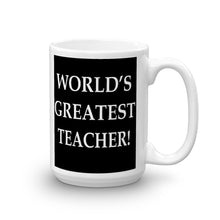 World's Greatest Teacher Mug