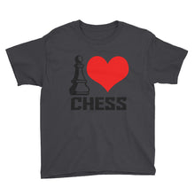 I Love Chess Youth Short Sleeve T-Shirt