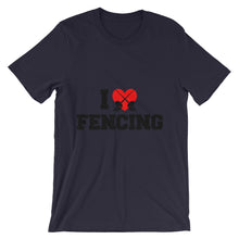 I Love Fencing t-shirt