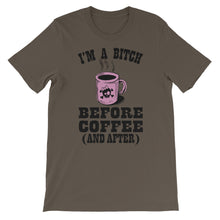 Bitch Before Coffee t-shirt