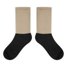 Tan foot socks