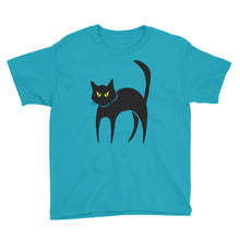 Black Cat Youth Short Sleeve T-Shirt
