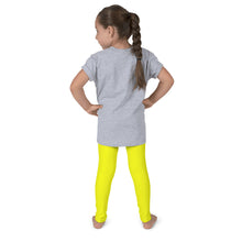 Yellow Kid's leggings