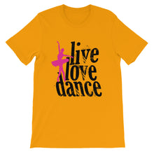 Live Love Dance t-shirt