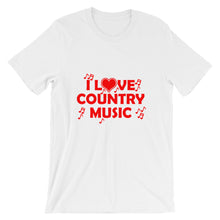 I Love Country Music t-shirt