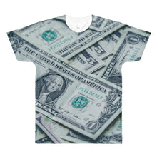 Paper Money Sublimation men’s crewneck t-shirt