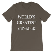 World's Greatest Step-Father t-shirt