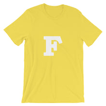 F Short-Sleeve Unisex T-Shirt
