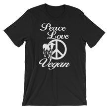 Peace Love Vegan t-shirt