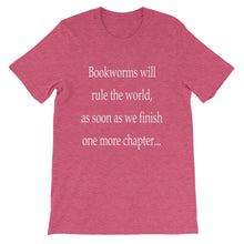 Bookworms will rule the world t-shirt