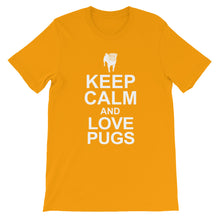 Keep Calm and Love Pugs t-shirt