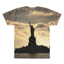 Statue of Liberty Sublimation men’s crewneck t-shirt