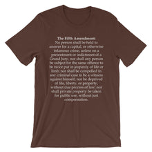 Fifth Amendment t-shirt