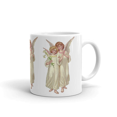 Vintage Christmas Angel Mug