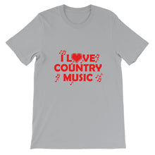 I Love Country Music t-shirt