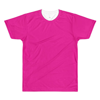 Magenta men’s crewneck t-shirt