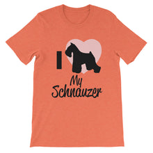 I Love My Schnauzer t-shirt