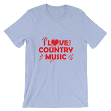 I Love Country Music t-shirt