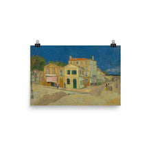 Van Gogh Yellow House poster