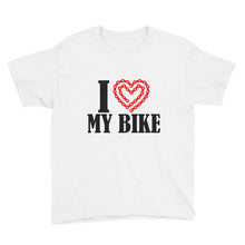 I Love My Bike Youth Short Sleeve T-Shirt
