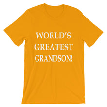 World's Greatest Grandson t-shirt