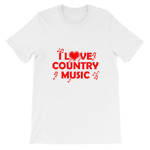 I Love Country Music t-shirt