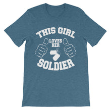 This Girl Loves Her Soldier t-shirt