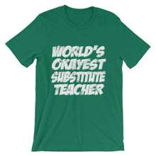 World's Okayest Substitute Teacher t-shirt