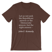 The right answer t-shirt