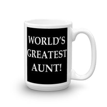 World's Greatest Aunt Mug