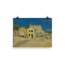 Van Gogh Yellow House poster