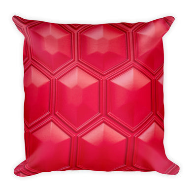 Red Pattern Pillow