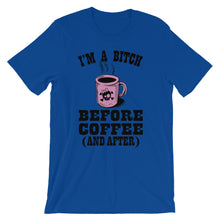 Bitch Before Coffee t-shirt