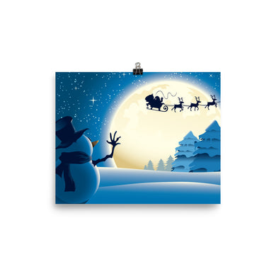Snowman poster