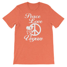 Peace Love Vegan t-shirt