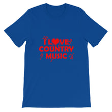 I Love Country Music t-shirt