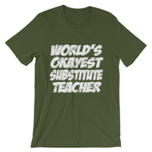 World's Okayest Substitute Teacher t-shirt