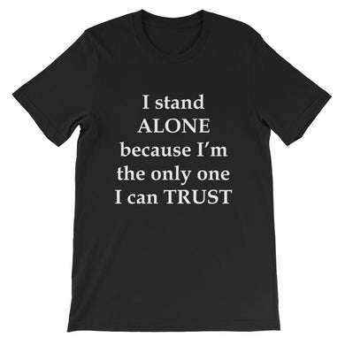 I stand alone